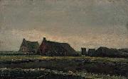Vincent Van Gogh Hutten Sweden oil painting artist